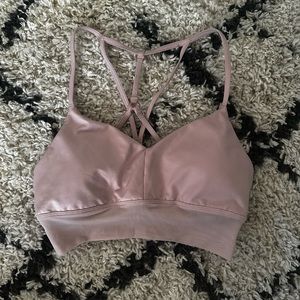 Alo Pink Bralette